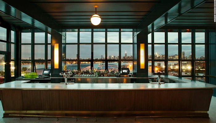 Os melhores bares e restaurantes em terraços